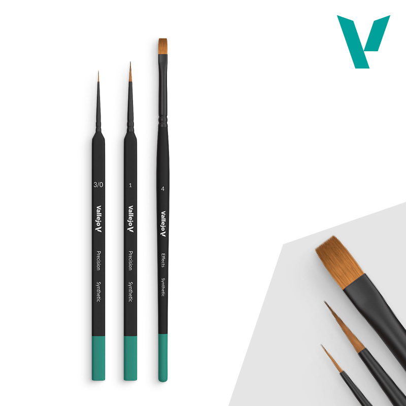 Vallejo Starter Set Brushes (3)