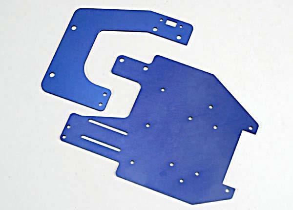 Traxxas Chassis plates T6 aluminum (front & rear)