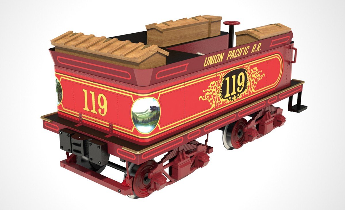 Occre Rogers 119 Wooden Train Kit 1/32