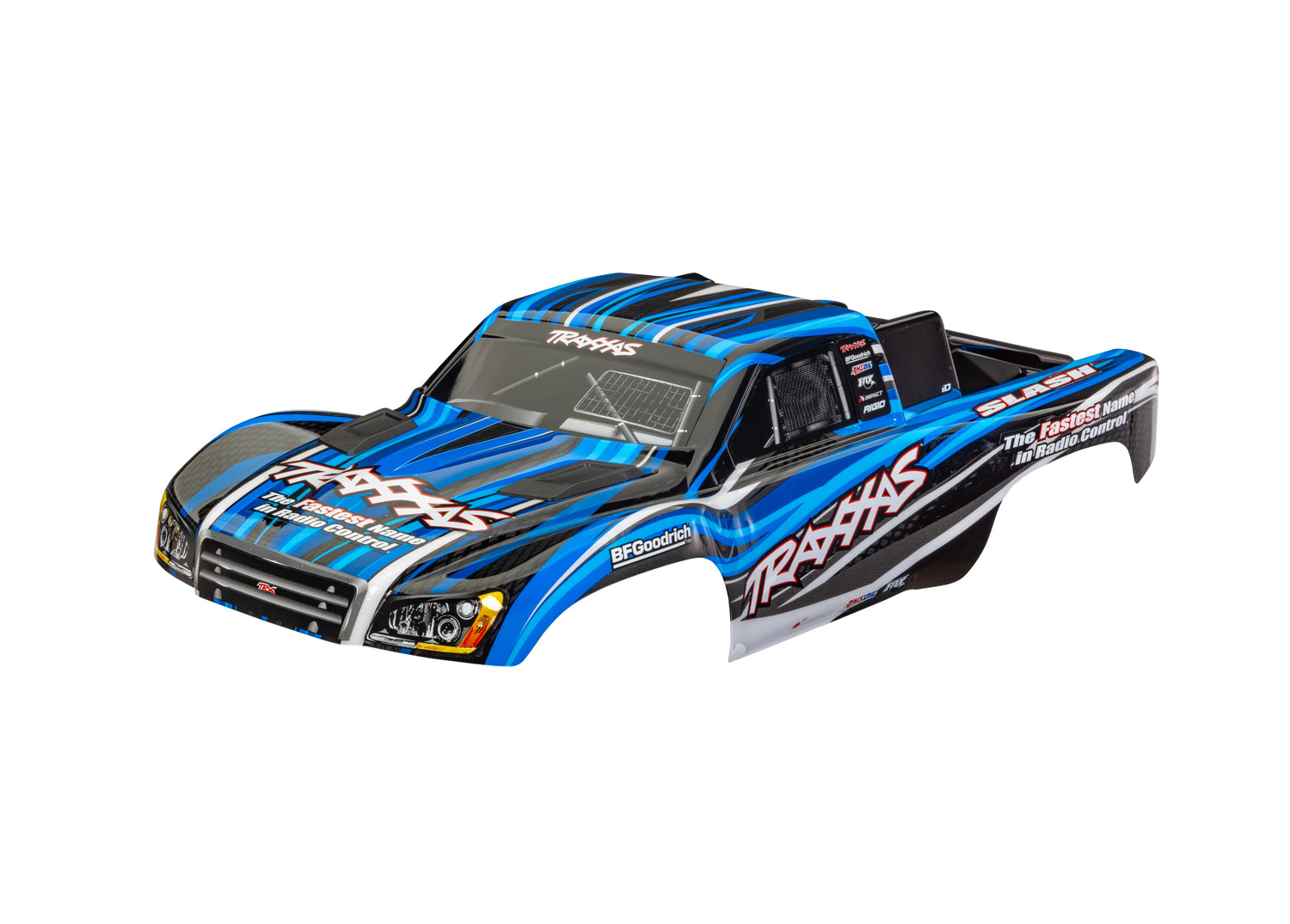 Traxxas Slash Blue Clipless Painted Body 1/10