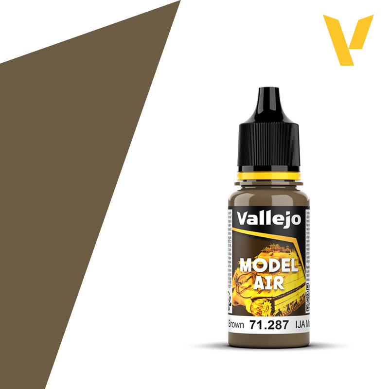 71287 Vallejo IJA Khaki Brown Model Air 18ml