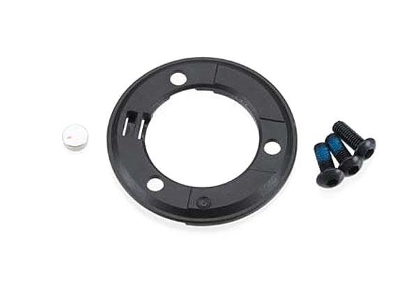 Traxxas Telemetry trigger magnet holder, center differential/ magnet, 5x2mm (1)/ 3x8mm BCS (3) (for use with #6814 center differential)