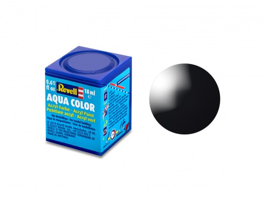 07 Zwart Aqua brillant 18ml Revell