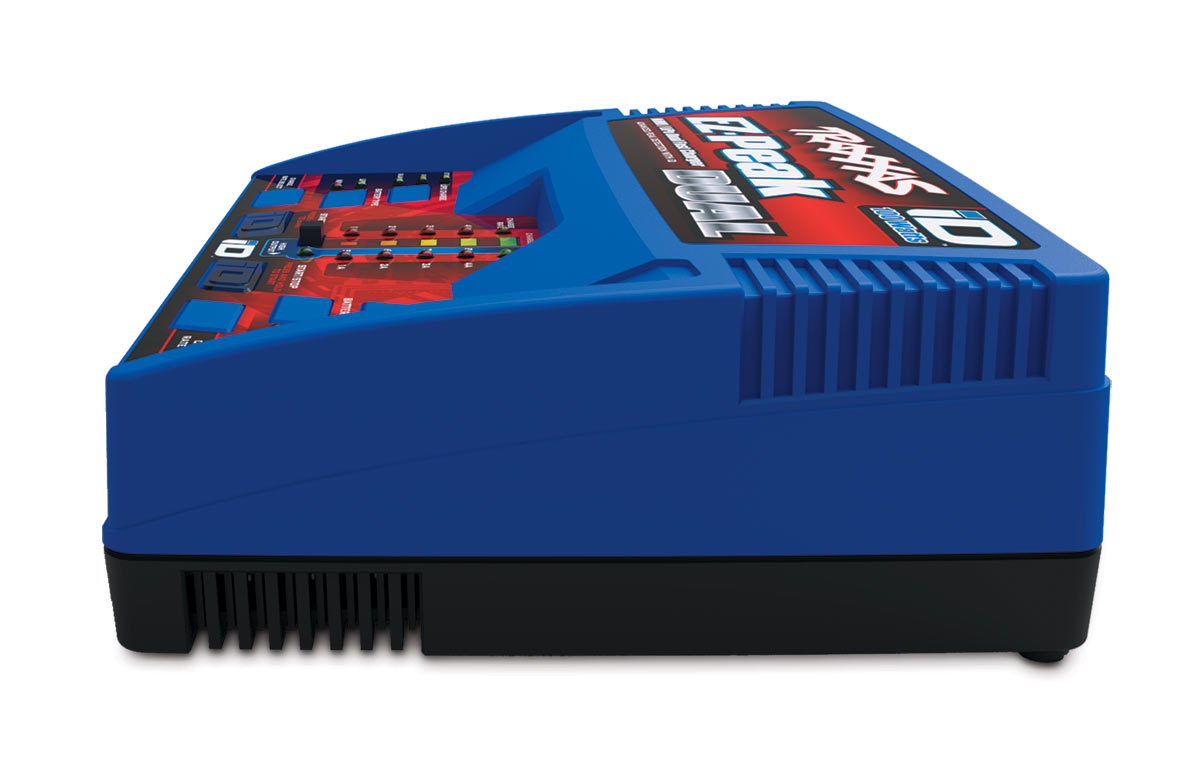Traxxas Charger EZ-Peak Plus 100W Duo LiPo/NiMH with iD Aut Bat EU
