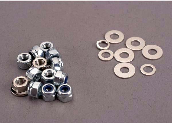 Traxxas Nut set nut & washer set for Sledgehammer