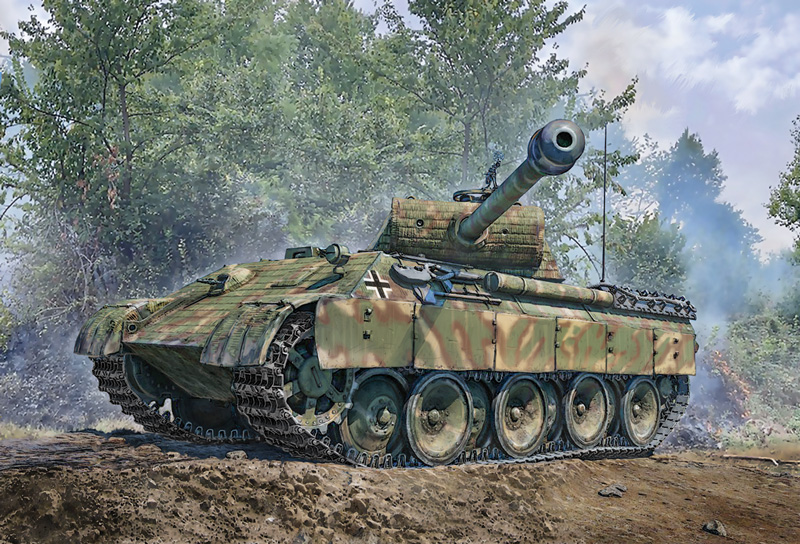 Italeri Pz. Kpfw. V PANTHER Ausf. A Sd. Kfz. 171 1/72