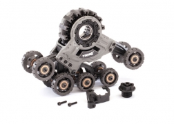Traxxas Traxx®, front, left (assembled) (requires #8887 stub axle, #7061 GTR shock, & #8895 rubber track)