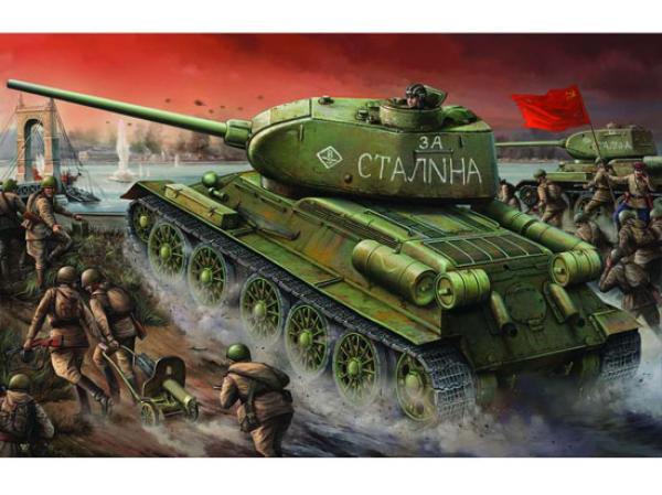 Trumpeter T-34/85 model 1944 Factory No. 174 1/16