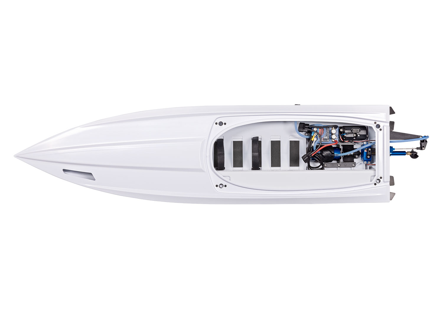 Traxxas Spartan SR36 Brushless Race Boat TQi TSM RED