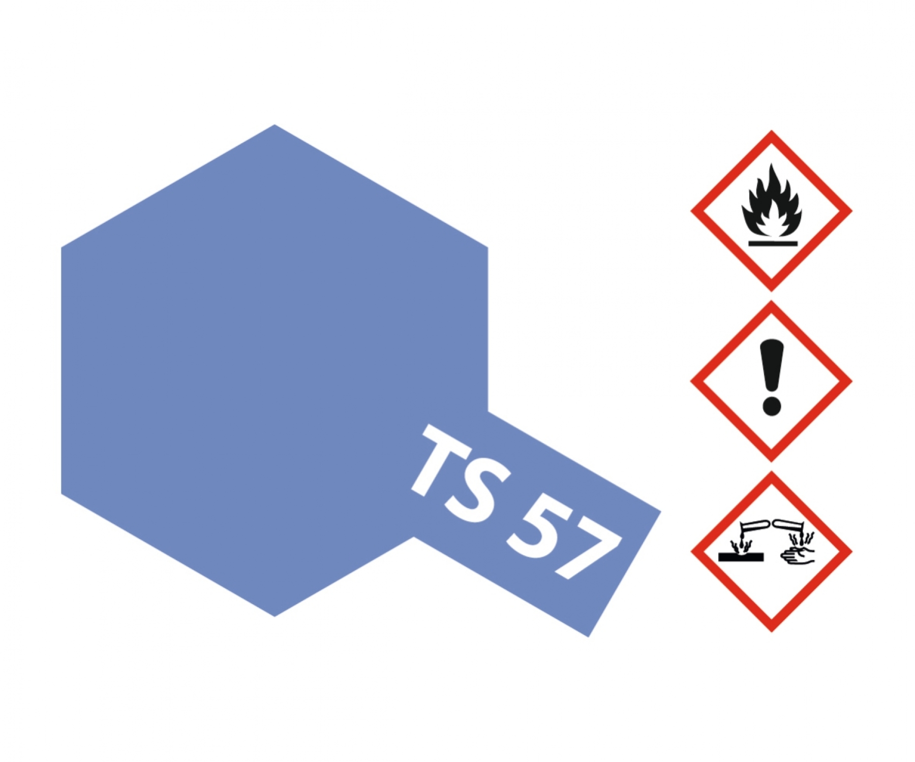 TS57 Spray Blue Violet brillant 100ml Tamiya