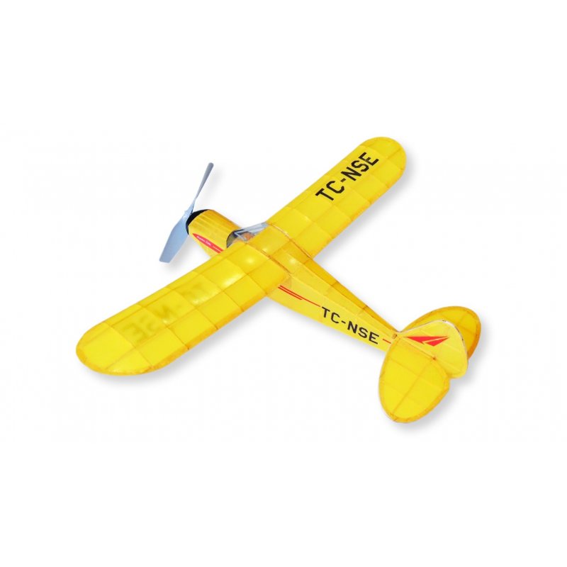 Siva Piper Super Cub Bouwdoos met Elastiek Aandrijving