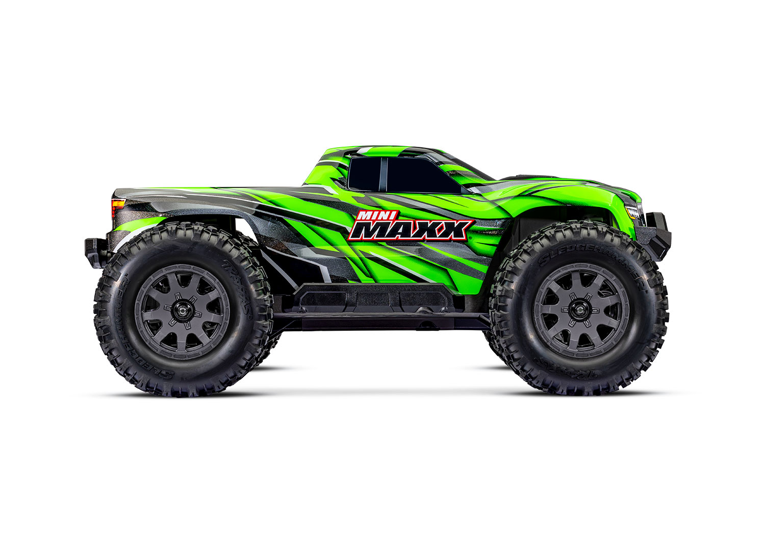 Traxxas Mini Maxx BL-2s TQ 4X4 RTR Brushless Monster Truck 1/16 Green