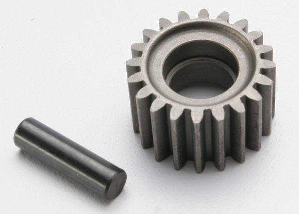 Traxxas Idler gear 20-tooth/ idler gear shaft