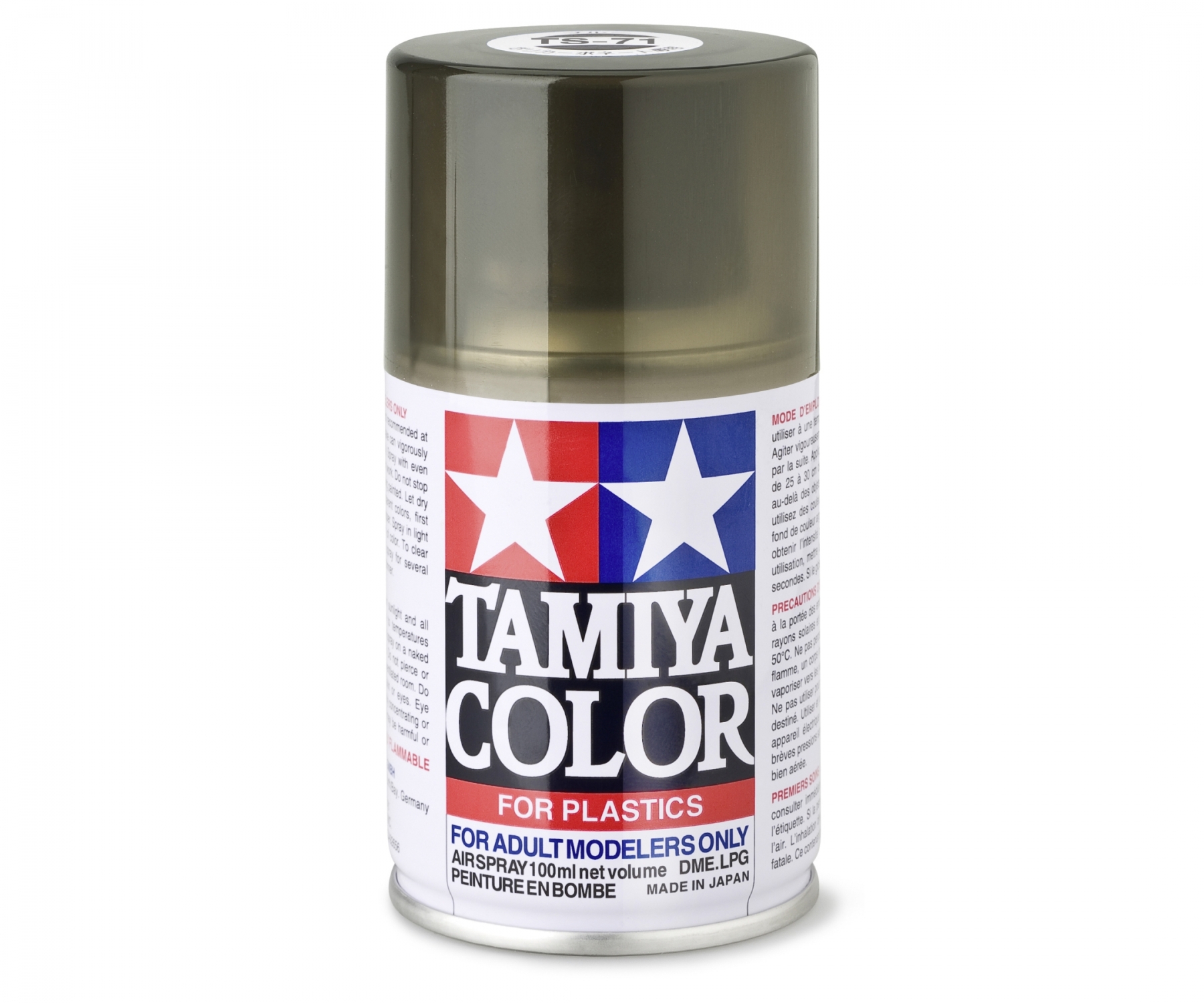TS71 Spray Smoke Flat 100ml Tamiya