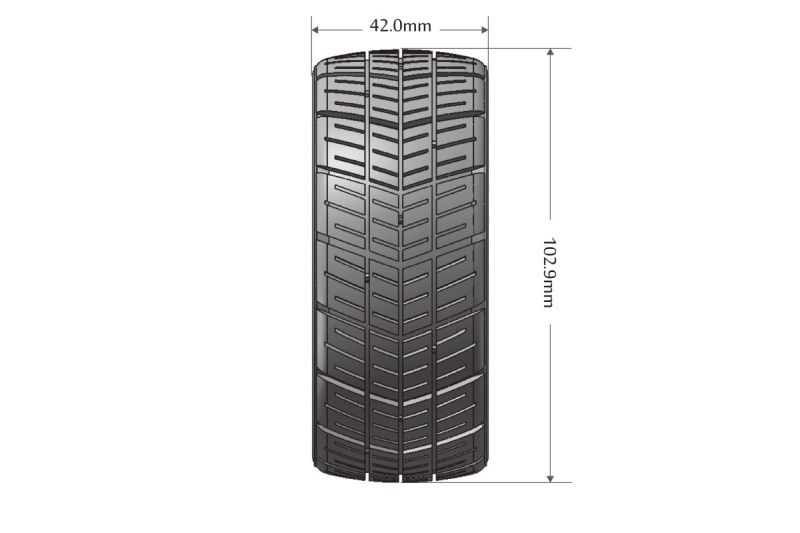 Louise RC GT-SHIV MFT 1/8 Buggy Tire Set Mounted Super Soft Spokacke Wheels Hex 17mm (2)