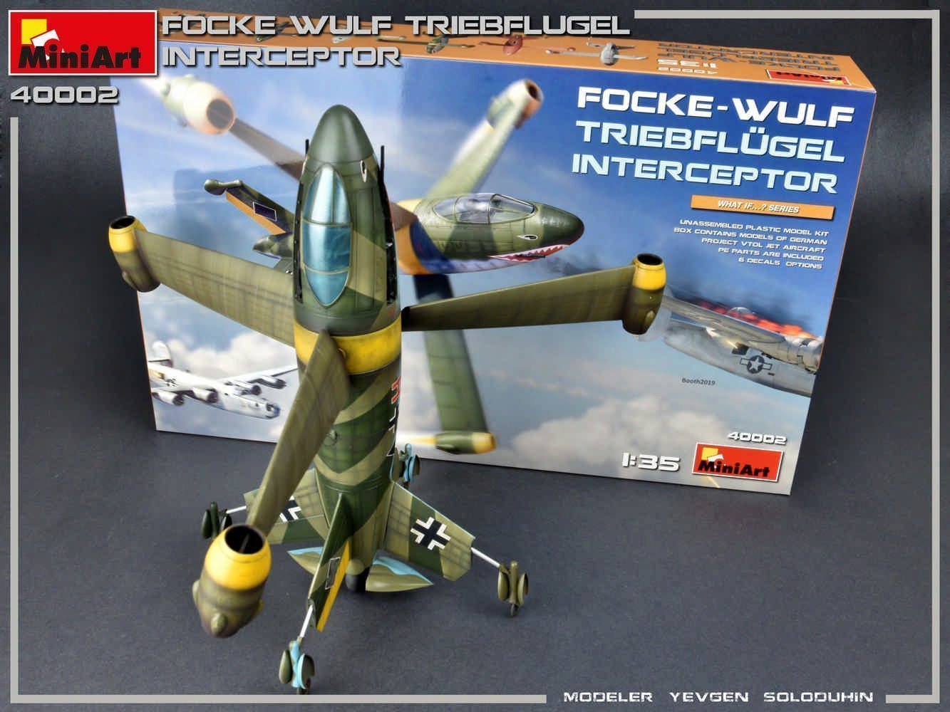 MiniArt Focke-Wulf Triebflugel Interceptor 1/35