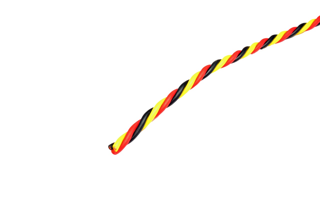 D-Power Servokabel Multiplex 5 meter PVC Getwist