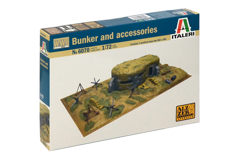 Italeri Bunker and Accessoires 1/72