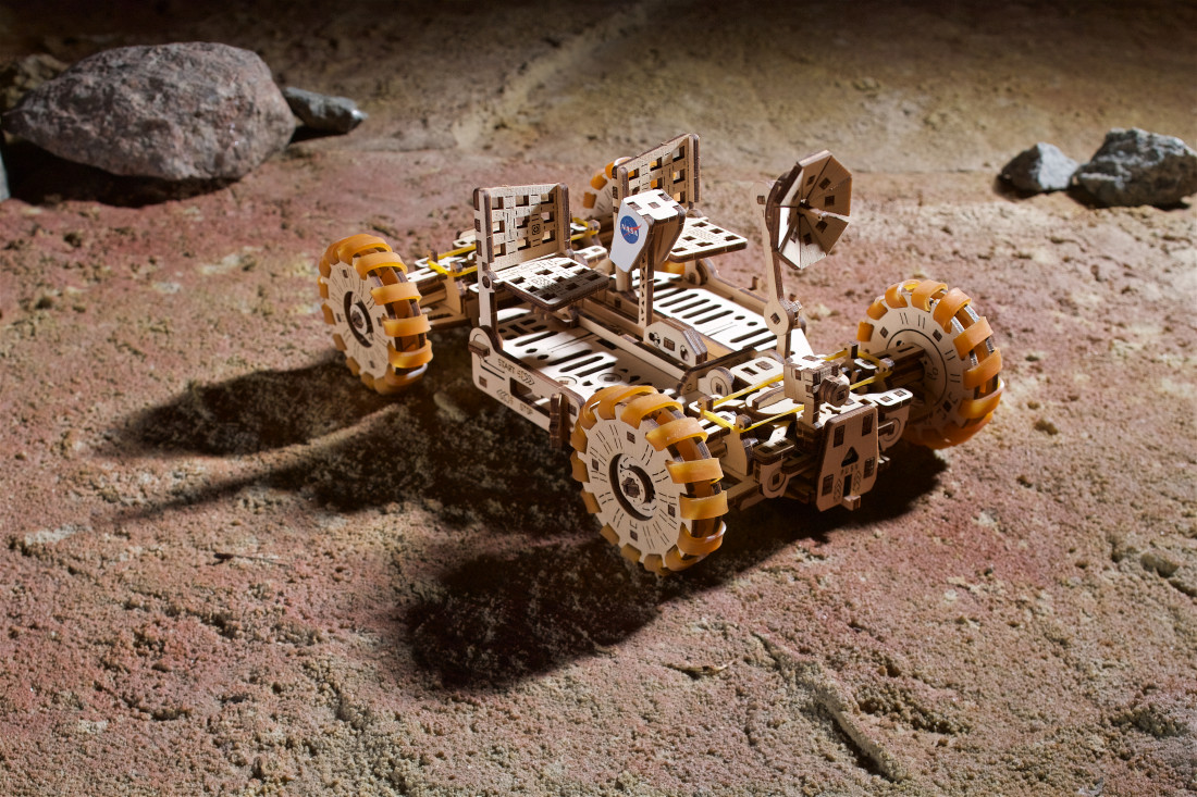 U-Gears NASA Lunar Rover mechanisch houten bouwpakket