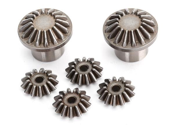 Traxxas Gear set differential (front) (output gears (2)/ spider gears (4))