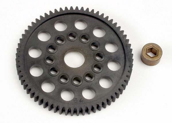 Traxxas Spur gear (64-Tooth) (32-Pitch) w/bushing