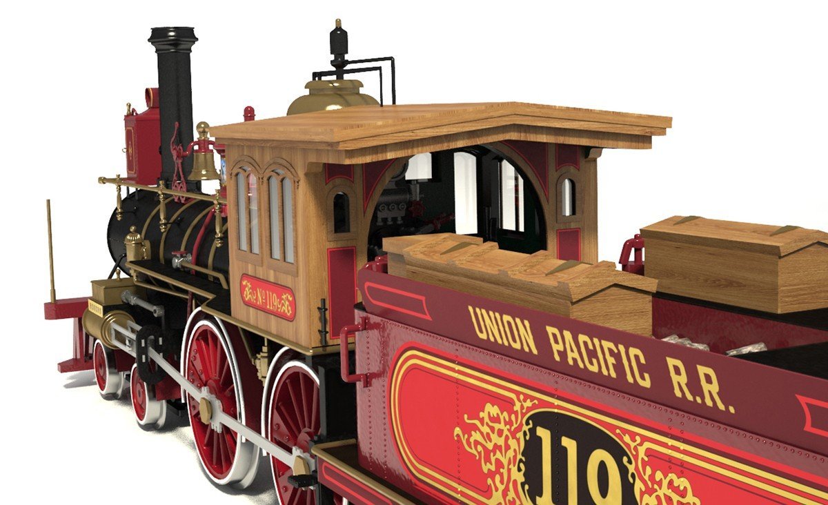 Occre Rogers 119 Wooden Train Kit 1/32