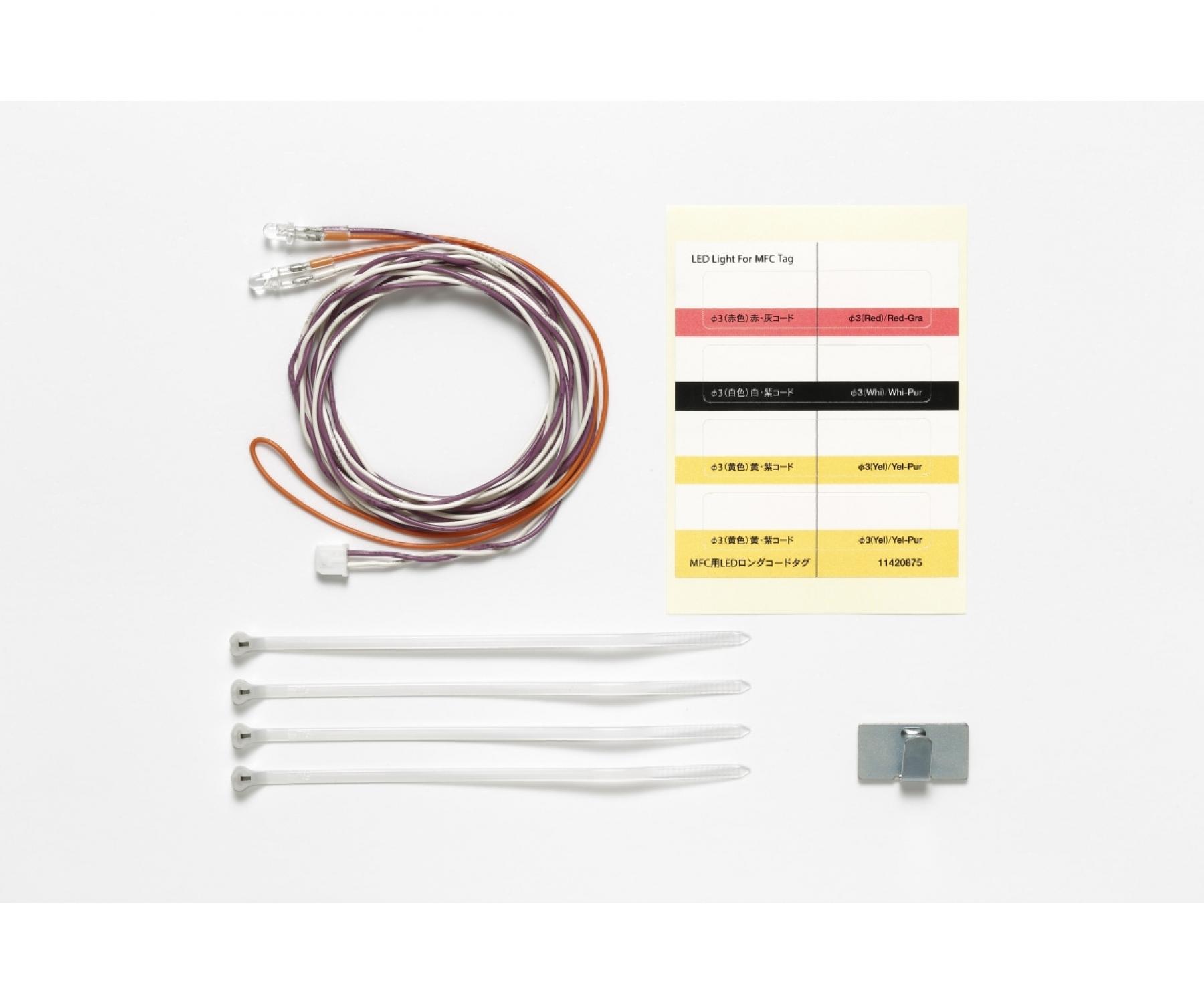 Tamiya LED White 3mm for MFC-unit (2)