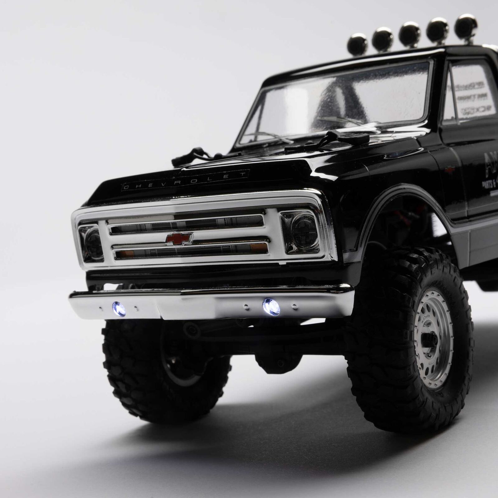 Axial SCX24 1967 Chevrolet C10 4WD Truck Brushed RTR Black 1/24
