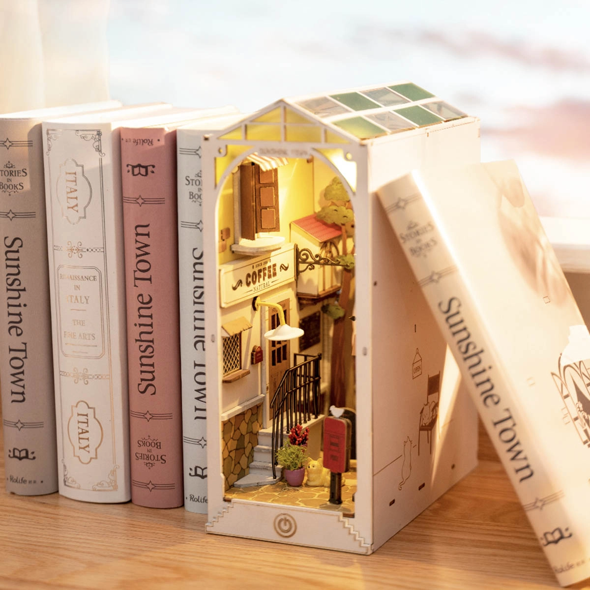 Rolife Book Nook & Wonderland Sunshine Town