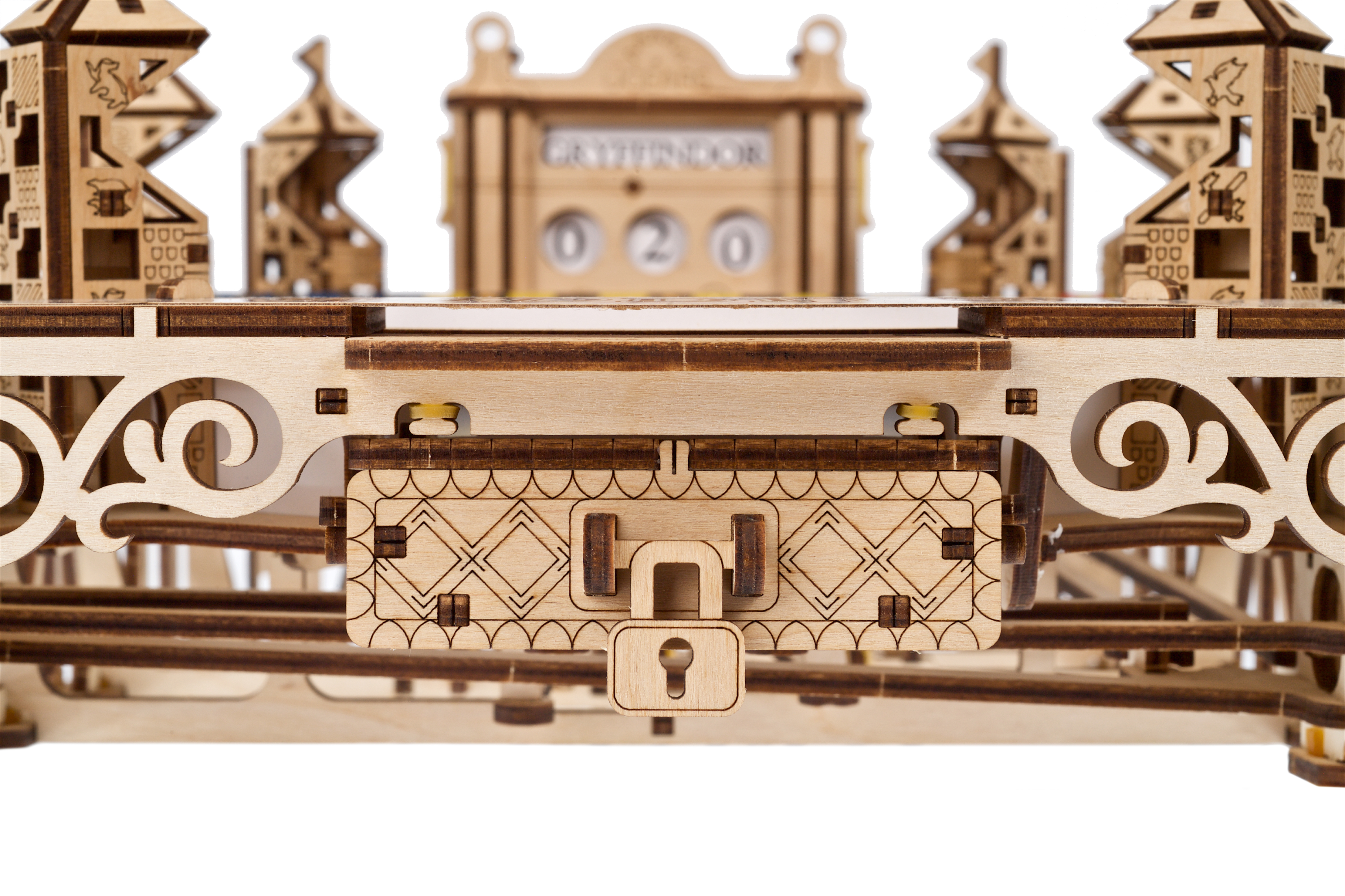 U-Gears Quidditch Pinball Harry Potter Flipperkast mechanisch houten bouwpakket