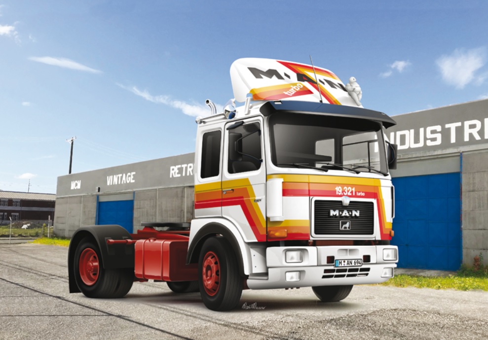 Italeri MAN F8 19.321 4x2 1/24