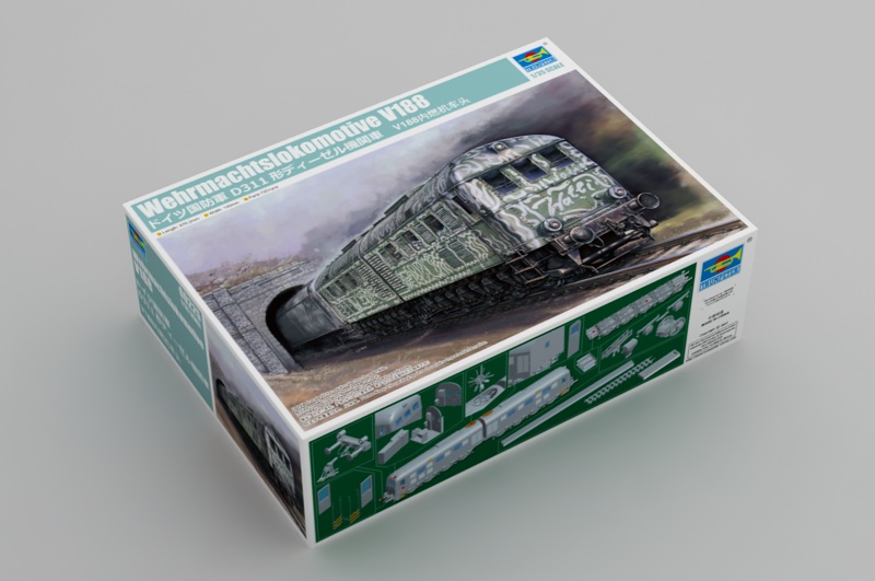 Trumpeter Wehrmachts-lokomotive V188 1/35