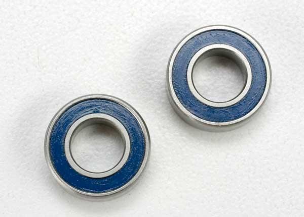 Traxxas Ball bearings blue rubber sealed (6x12x4mm) (2)