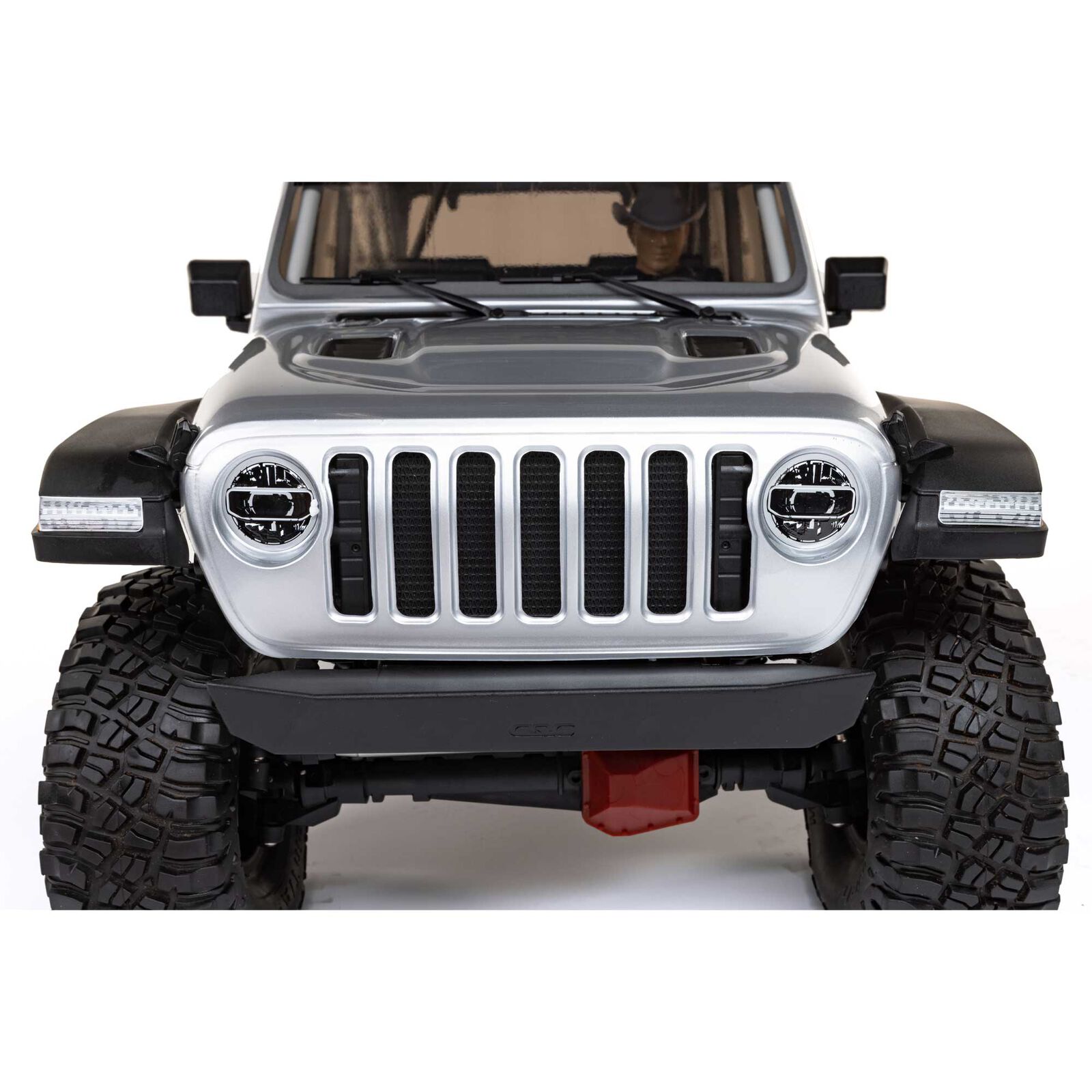 Axial SCX6 Jeep JLU Wrangler 4X4 RTR Crawler Silver 1/6