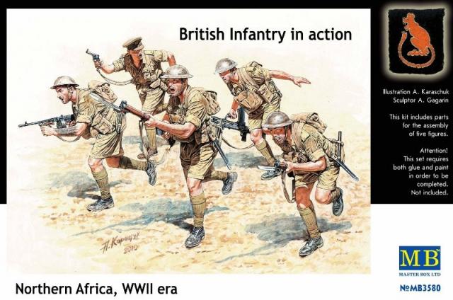 Master Box British Infantry in action 1/35