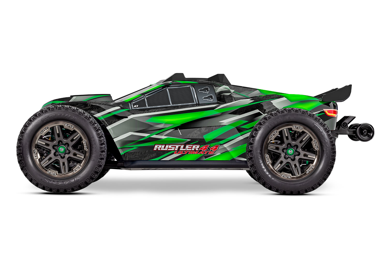 Traxxas Rustler 4X4 VXL ULTIMATE TQi TSM High-Performance Brushless Stadium Truck 1/10 Green