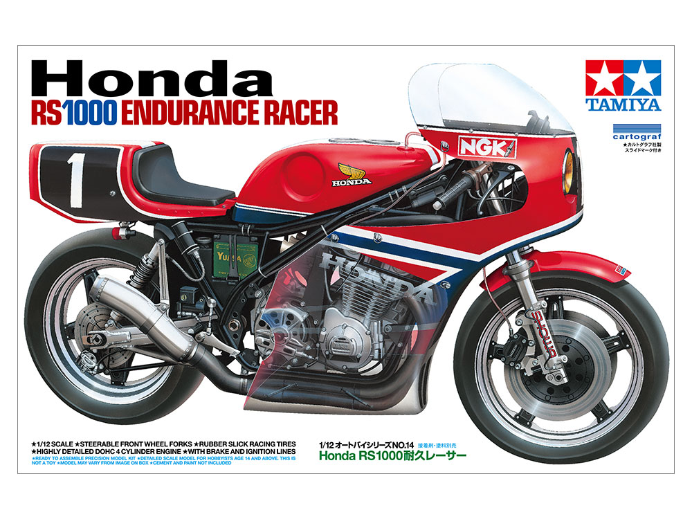 Tamiya Honda RS1000 Endurance Racer 1/12