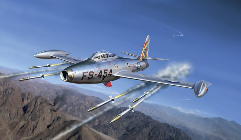 Italeri F-84 E/G Thunderjet 1/72