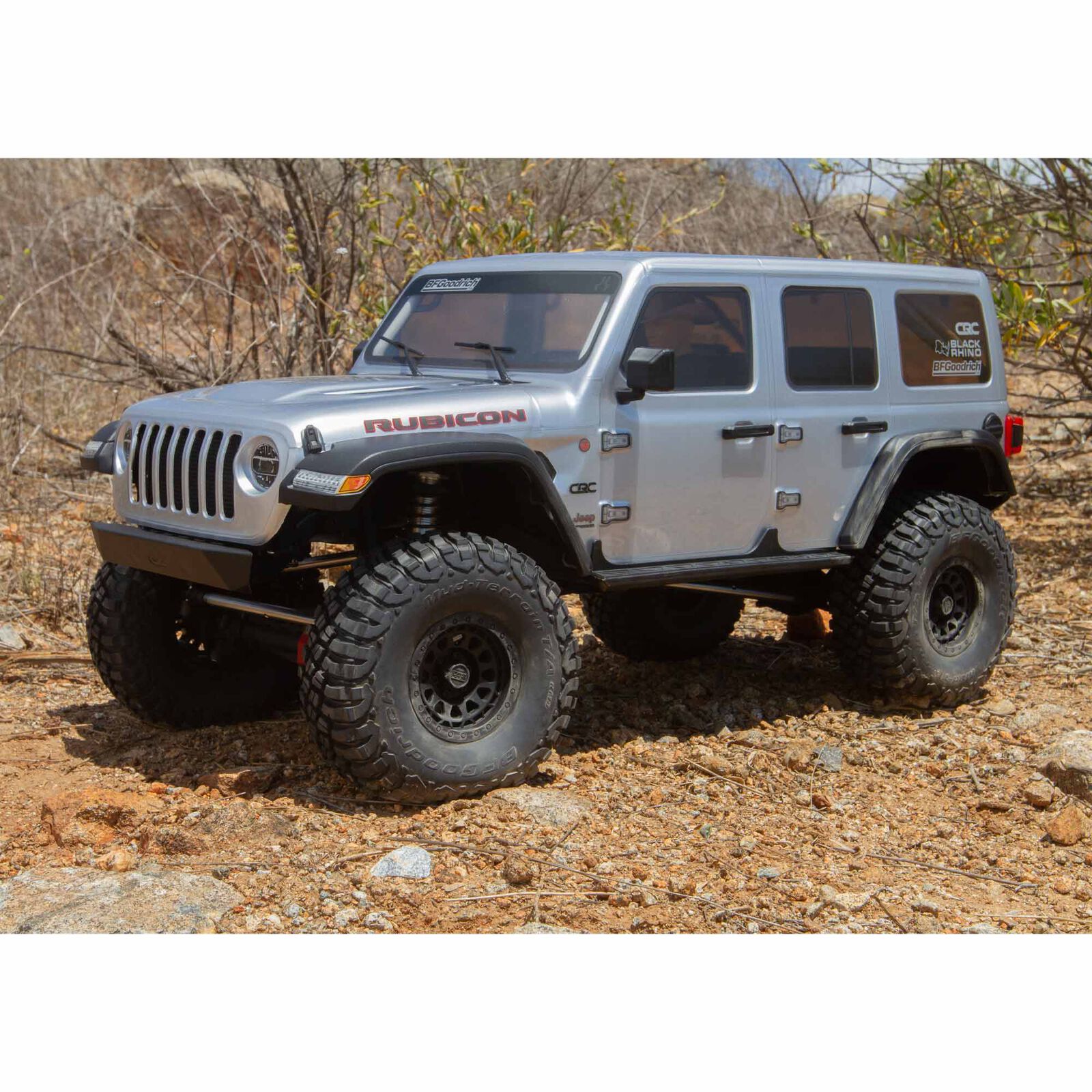 Axial SCX6 Jeep JLU Wrangler 4X4 RTR Crawler Silver 1/6