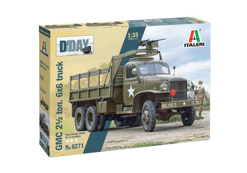 Italeri GMC 2.5 ton. 6x6 Truck D-Day 80th Anniversary 1/35