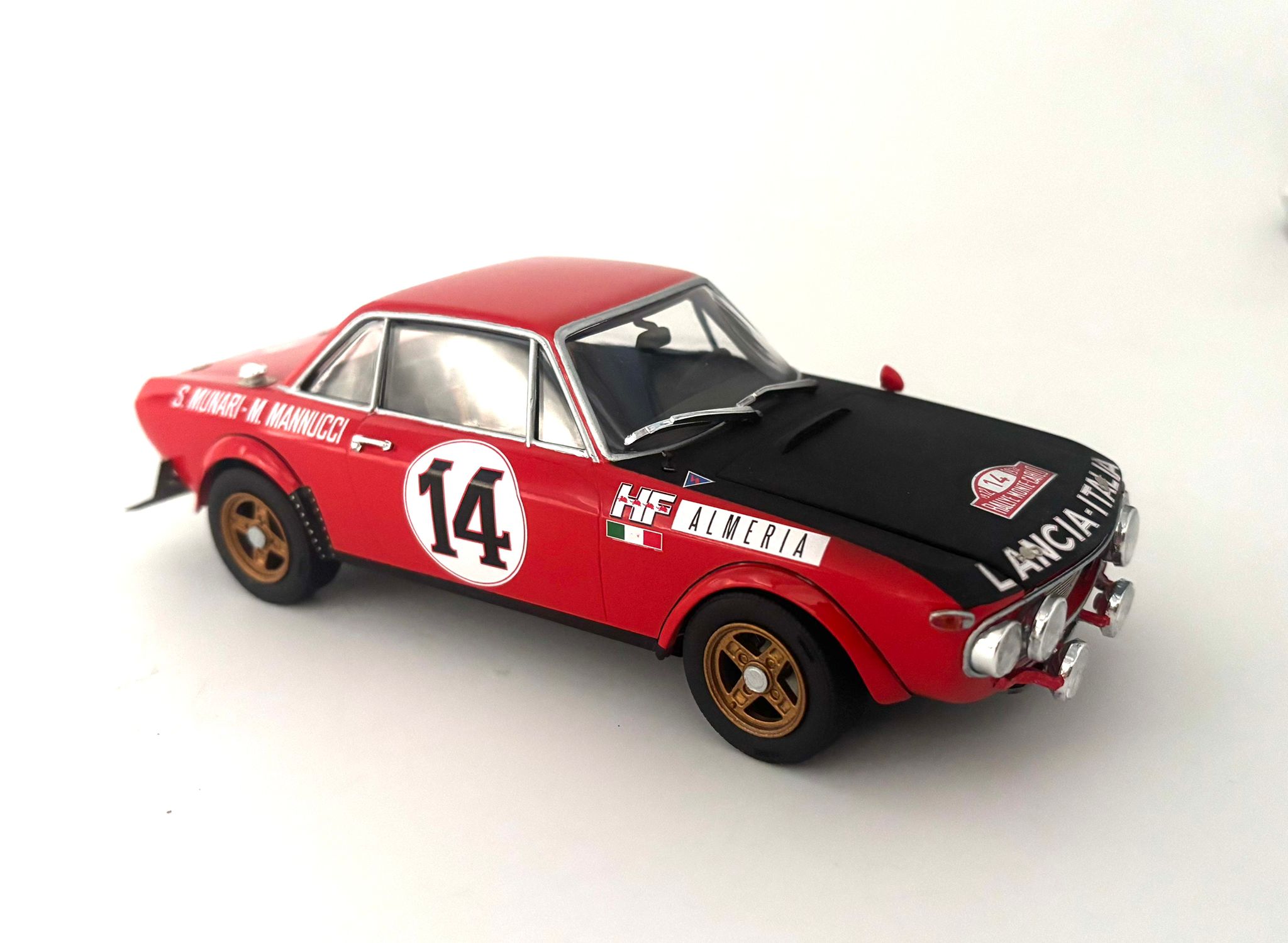 Italeri Lancia Fulvia HF Rally Montecarlo 1972 1/24