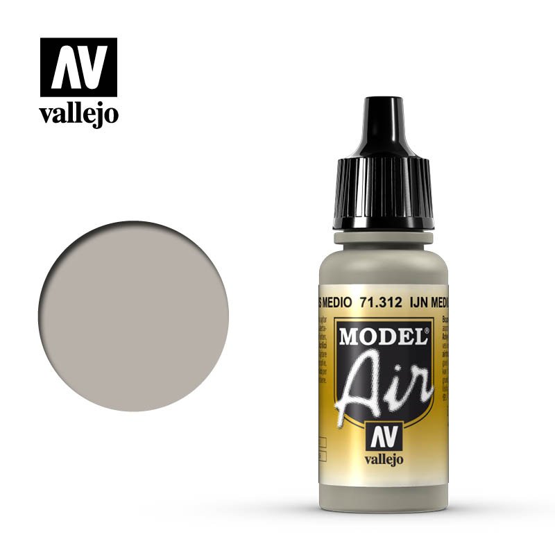 71312 Vallejo IJN Medium Grey Model Air 17ml