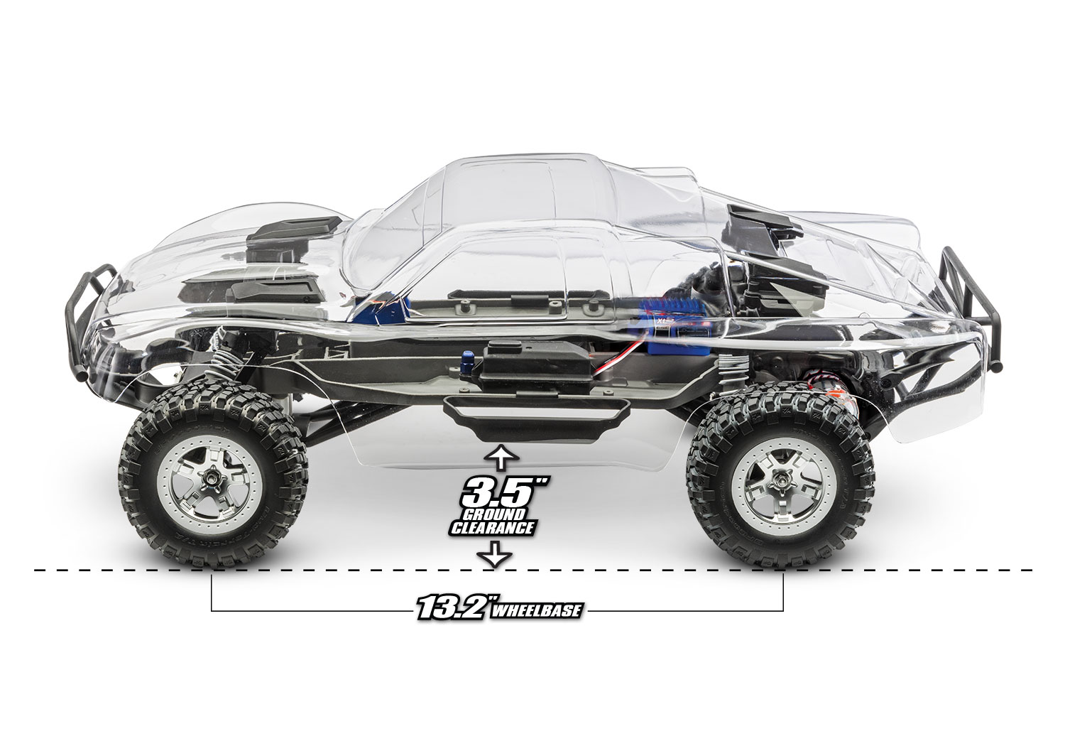 Traxxas Slash Short Course Truck Unassembled Kit with TQ 2.4GHz 2WD 1/10
