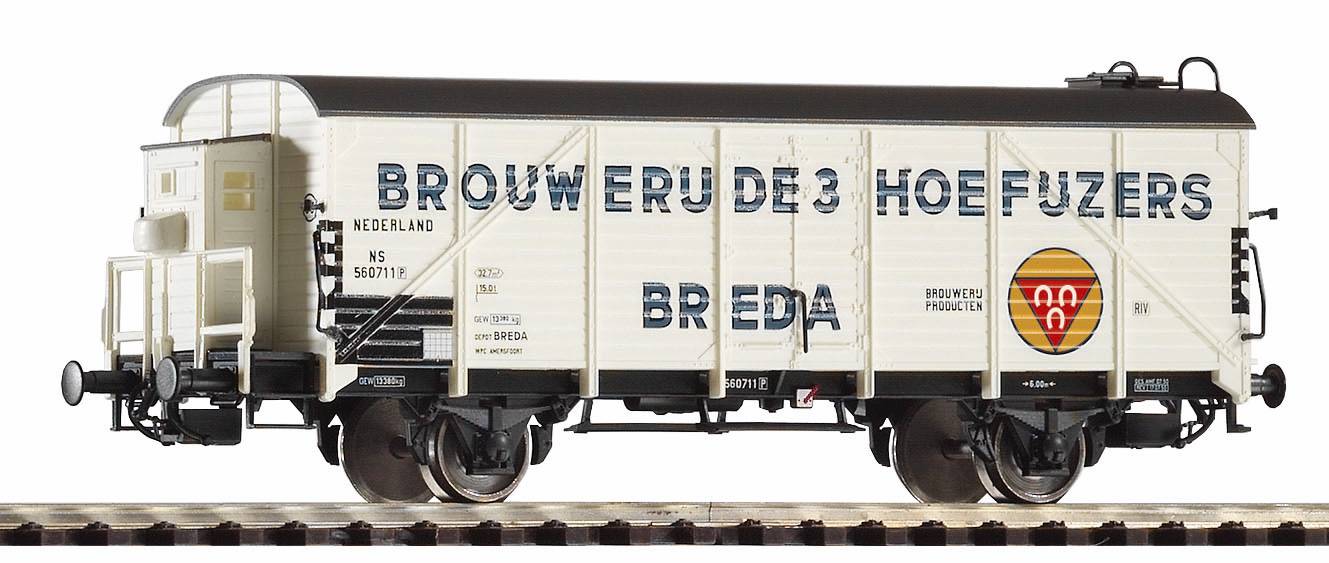 Piko Koelwagen Brouwerij Drie Hoefijzers Breda NS III wagon H0