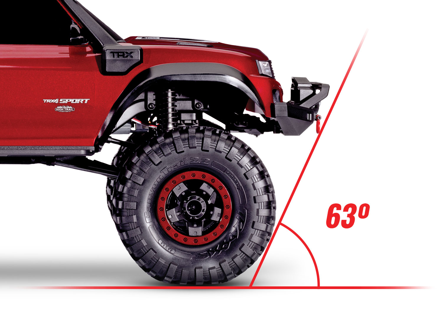 Traxxas TRX-4 Sport 4WD High Trail Edition 1/10 GRAY