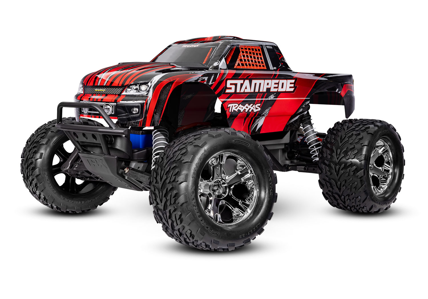 Traxxas Stampede HD TQ 2.4GHz RTR 2WD Monster Truck 1/10 Red