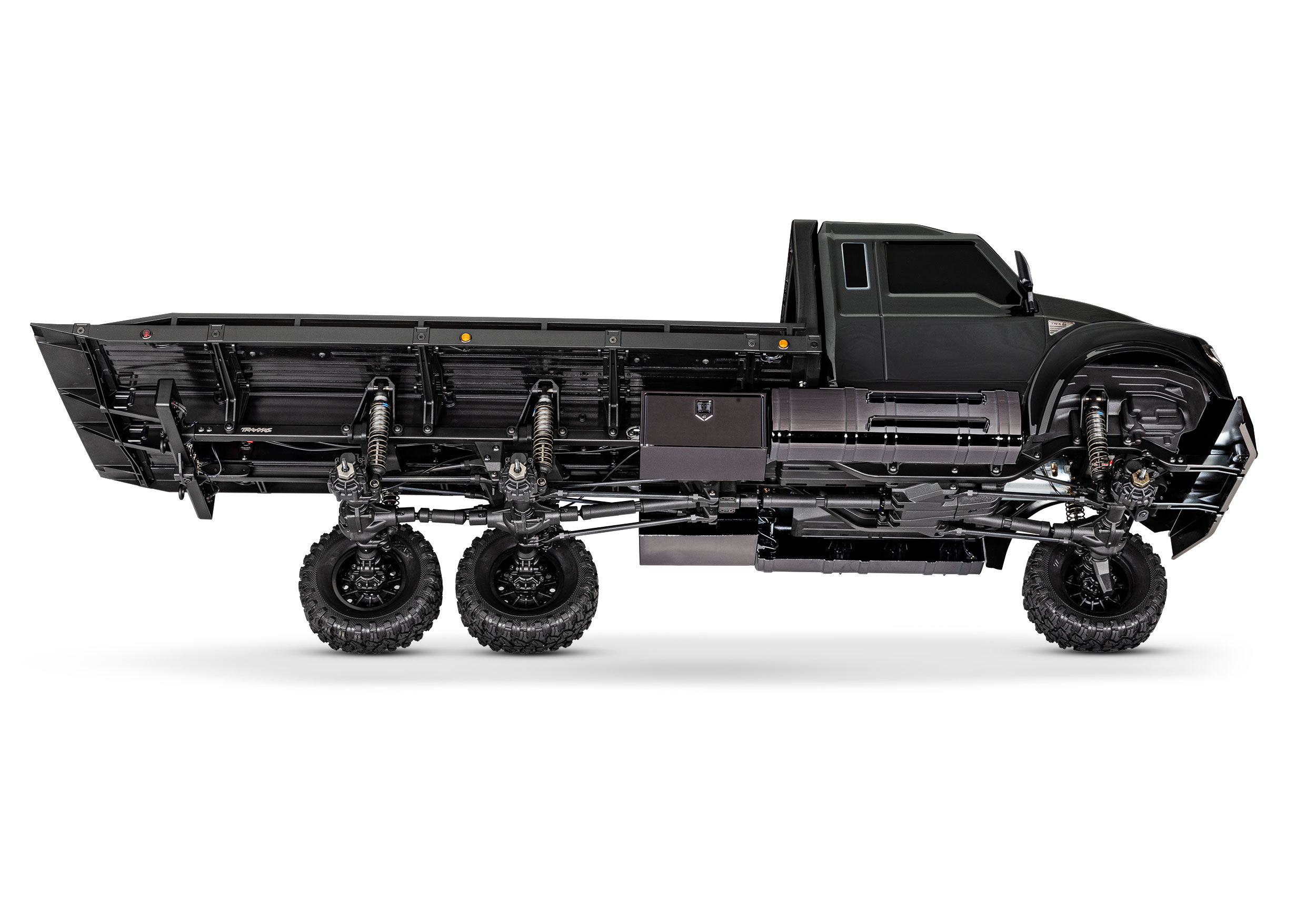 Traxxas Ultimate RC Hauler Truck with Winch Black RTR 1/10