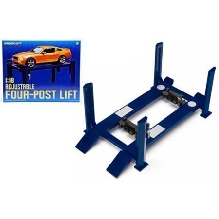 Greenlight Adjustable Four-Post Lift 1/18