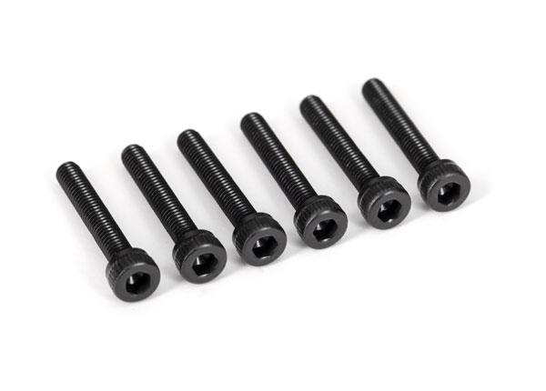 Traxxas Screws 3x18mm cap-head machine (hex drive) (6)