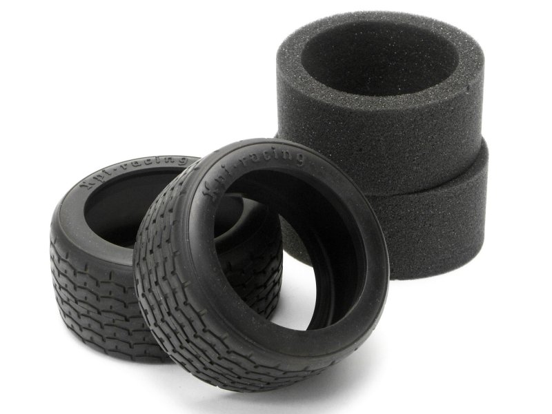 HPI Vintage Racing Tire 31mm D Compound (2) 1/10